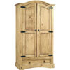 Corona Wardrobe 2 Doors&1Draw