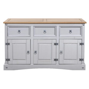 Corona Grey Buffet 3 Doors 3 Draws