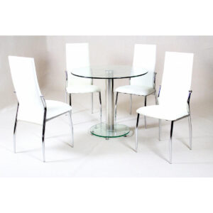 Alonza Dining Table Clear