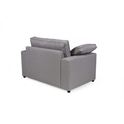 Alton Fabric Sofa 1S Silver - Image 2