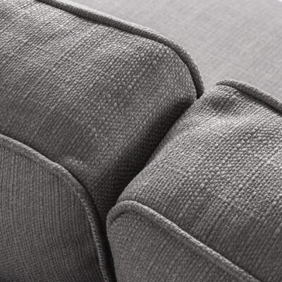 Alton Fabric Sofa 3S Silver - Image 6