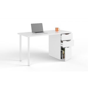 Arctic Computer Desk Reversible White 004604A