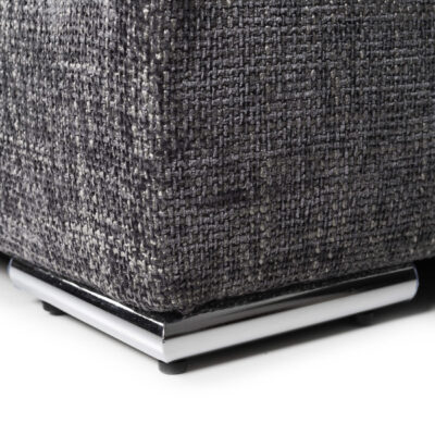 Ashby U Shaped Fabric Sofa Grey - Image 4