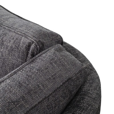 Ashby U Shaped Fabric Sofa Grey - Image 6