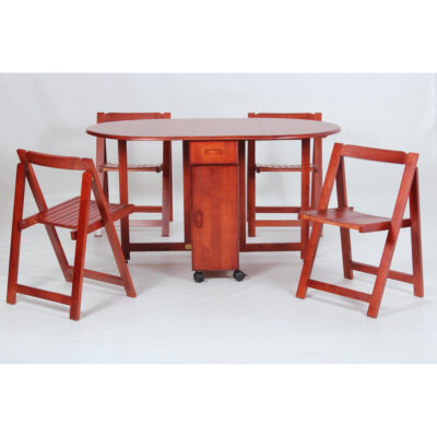Butterfly Dining Set with 4 Chairs - Image 4