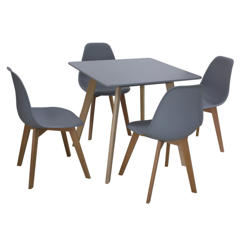 Belgium Small Dining Table Grey – Heartlands Furniture Wholesale Ltd