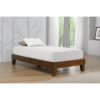 Charlie Platform Bed Single Rustic Oak
