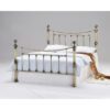 Charlotte Antique Brass Double Bed