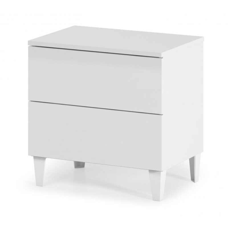 Arctic Chest 3 Drawer White 007833BO Heartlands Furniture Wholesale Ltd