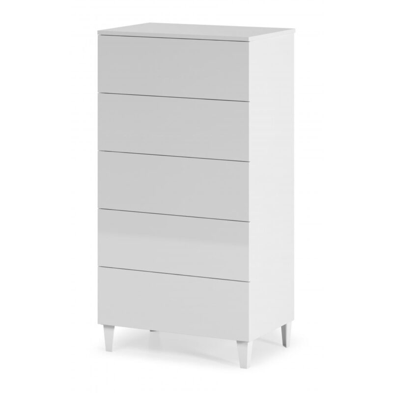 Arctic Chest 3 Drawer White 007833BO Heartlands Furniture Wholesale Ltd