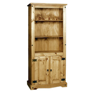 Corona Bookcase with Doors