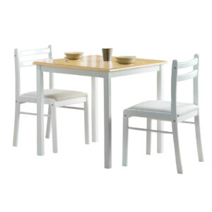 Dinnite Dining Set 2 Chairs White