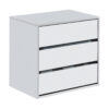 Arctic Drawer Unit 3 Drawer White ARC6030BO