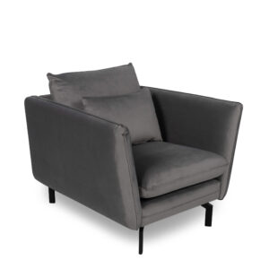 Elford Fabric Sofa 1S Grey