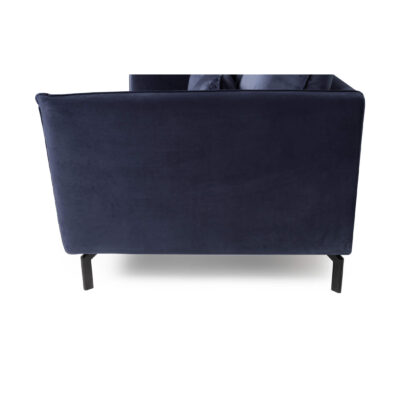 Elford Fabric Sofa 2S Navy - Image 2