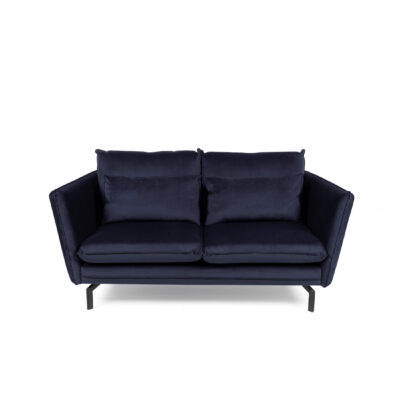 Elford Fabric Sofa 2S Navy - Image 3