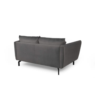 Elford Fabric Sofa 2S Grey - Image 2