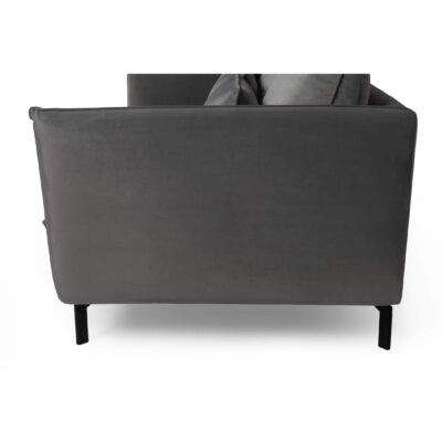 Elford Fabric Sofa 2S Grey - Image 3