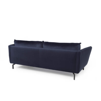 Elford Fabric Sofa 3S Navy - Image 2