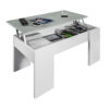 Epping Coffee Table Lift-Up White & Concrete 0L1640A