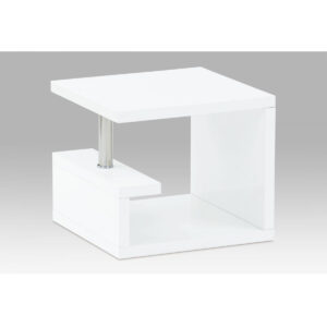 Eriko High Gloss Lamp Table White