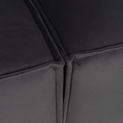 Harleston Fabric Corner Sofa Steel - Image 3