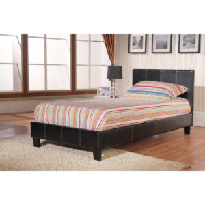 Haven PU Single Bed White