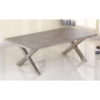 Helix Coffee Table Stone & Brushed Stainless Steel