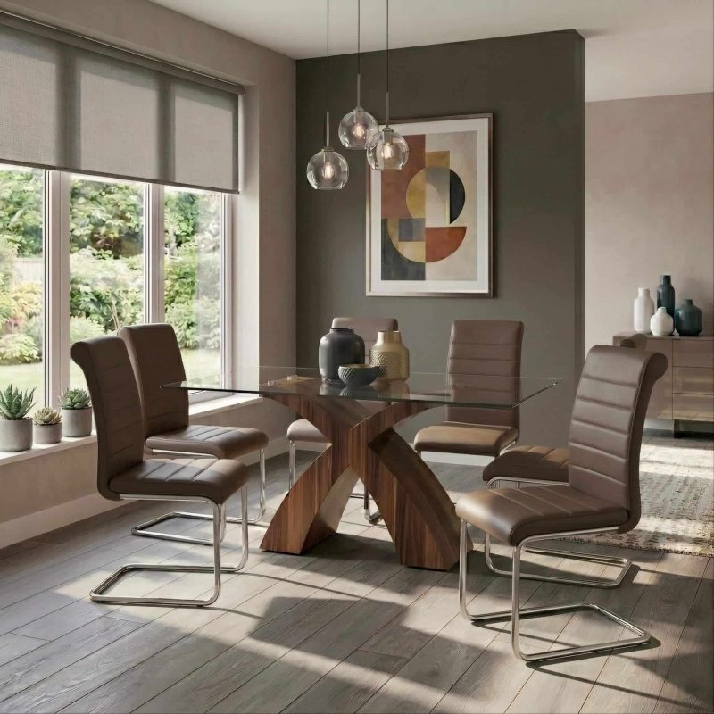 Astra PU Chairs Chrome (2s)