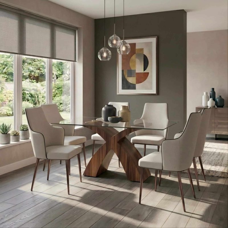 Holte with Capri Chairs - HF