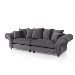 Huntley Fabric Sofa 3S Grey