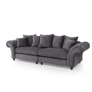 Huntley Fabric Sofa 4S Grey