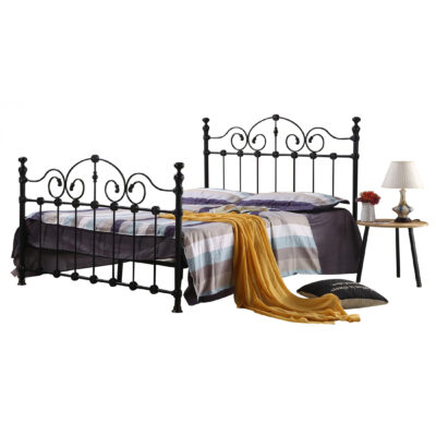Inglewood Double Bed Black - Image 2
