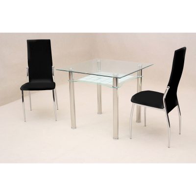 Jazo Dining Table Chrome - Image 4