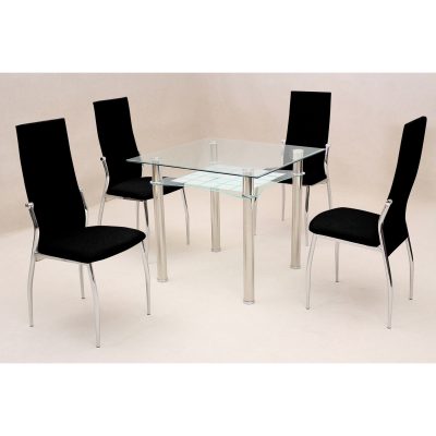 Jazo Dining Table Chrome - Image 3