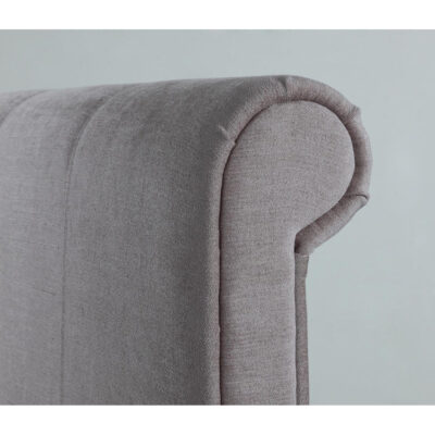 Jalisa Chenille King Size Bed Mink - Image 2