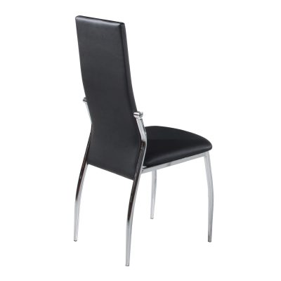 Lazio Chair Black Side View