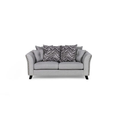 Linton Fabric Sofa 2S Grey - Image 3