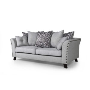 Linton Fabric Sofa 3S Grey