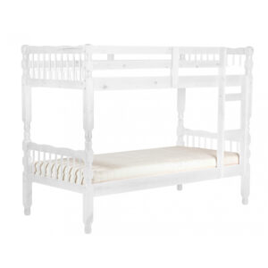 Milano Pine Bunk Bed White Wash