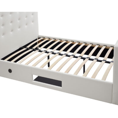Marbella TV Bed PVC King Size Bed - Image 5
