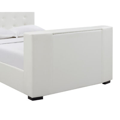 Marbella TV Bed PVC King Size Bed - Image 6