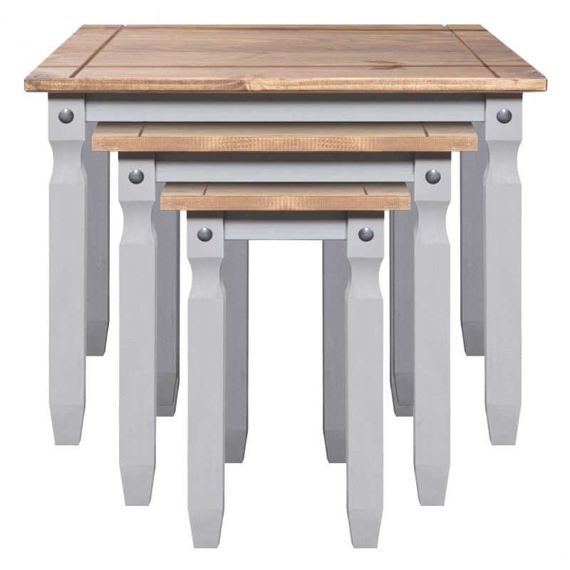 Corona Grey Nest of Tables