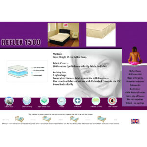 Reflex 1500 Mattress Double