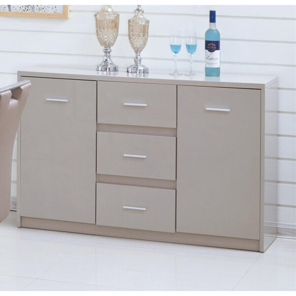 Rembrock High Gloss Sideboard Champagne