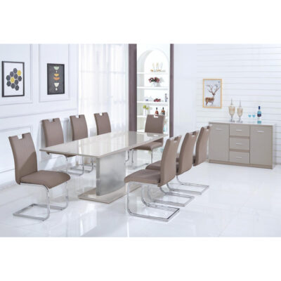 Rembrock High Gloss Sideboard Champagne - Image 2