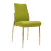 Renzo PU Chairs Chrome & Green (4s)