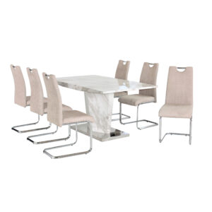 Rosebank Table with 6 x Knightsbridge chairs