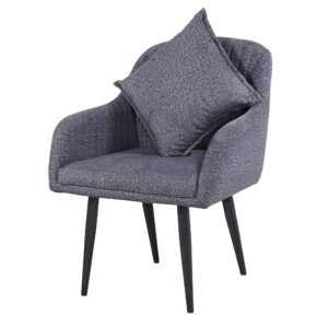 Sandlewood Fabric Sofa 1S Grey with 1 Cushion