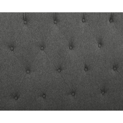 Santafe Linen Fabric King Size Bed Grey - Image 3